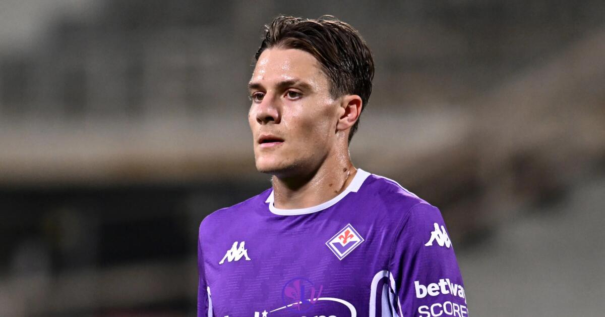 Fagioli: "Ho un ruolo che ho fatto poche volte ma l'allenatore e lo staff mi stanno aiutando molto" - Firenze, Stadio Franchi, 26.10.2025, Fiorentina-Bologna, foto Lisa Guglielmi. Copyright Labaroviola.com