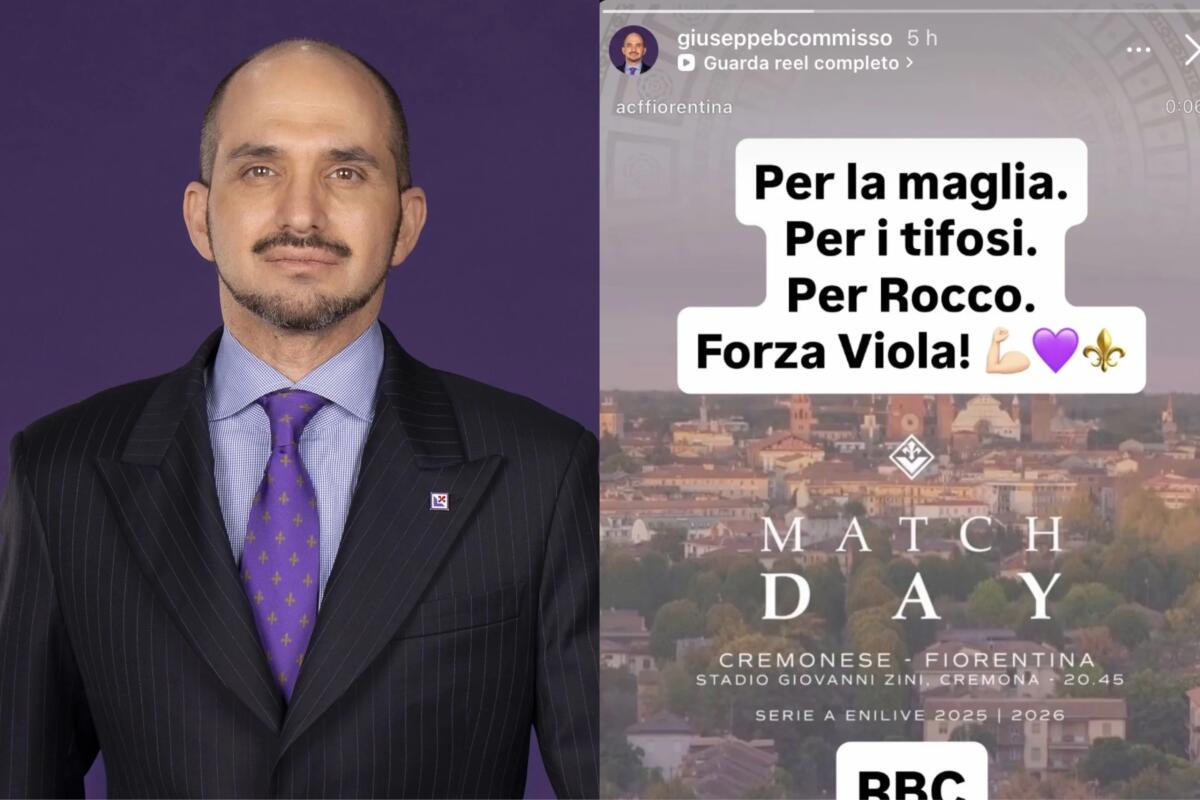 Commisso carica la Fiorentina sui propri social: "Per la maglia, per i tifosi, per Rocco. Forza Viola!" - 