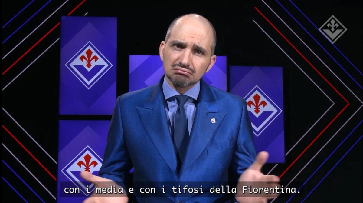 J. Commisso dagli Stati Uniti fa arrivare il suo messaggio: "Grazie famiglia viola, energia fondamentale" - 