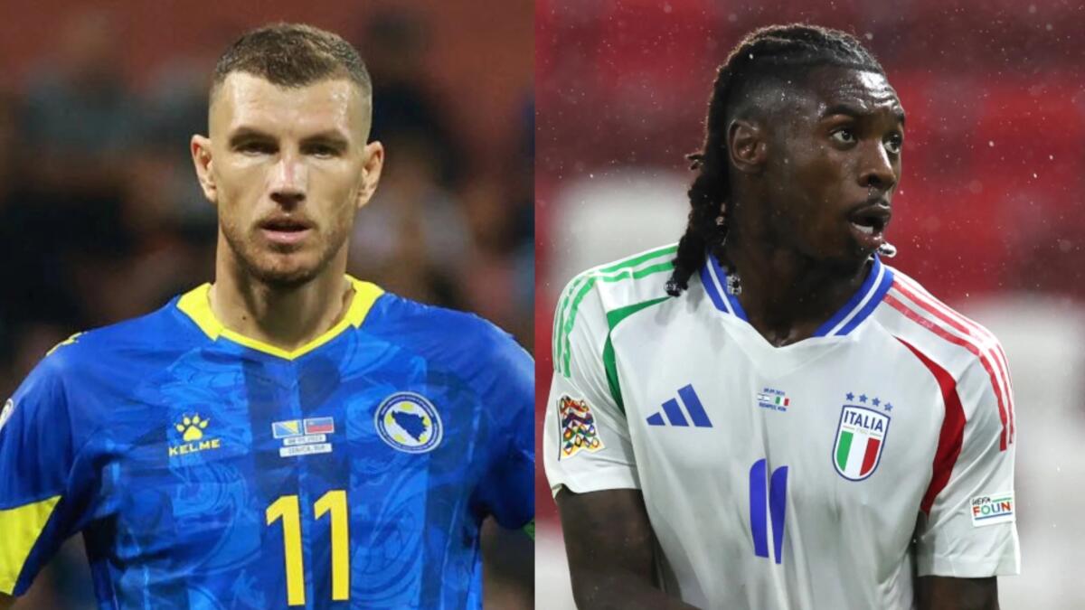 Un Dzeko infinito sbanca Cardiff con la Bosnia. Martedì a Zenica il duello mondiale con Kean - 