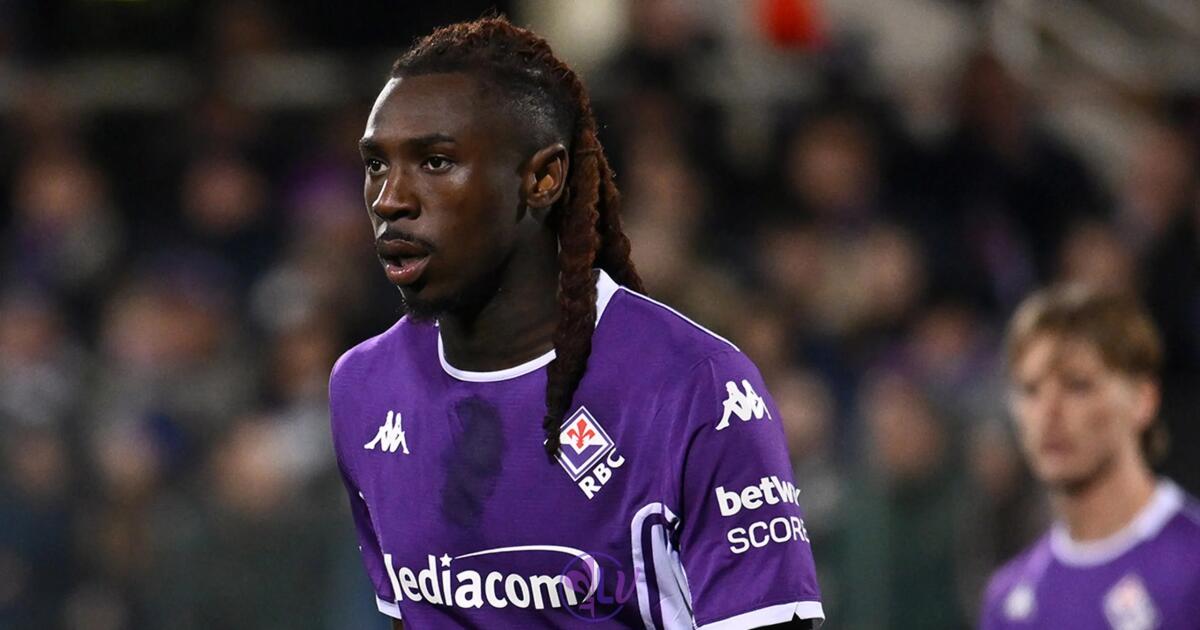 Fratello Kean: “Per colpa degli infortuni non ha reso come la scorsa stagione. Con Gattuso si trova strabene” - Firenze, Stadio Franchi, 22.03.2026, Fiorentina-Inter, foto Lisa Guglielmi. Copyright Labaroviola.com