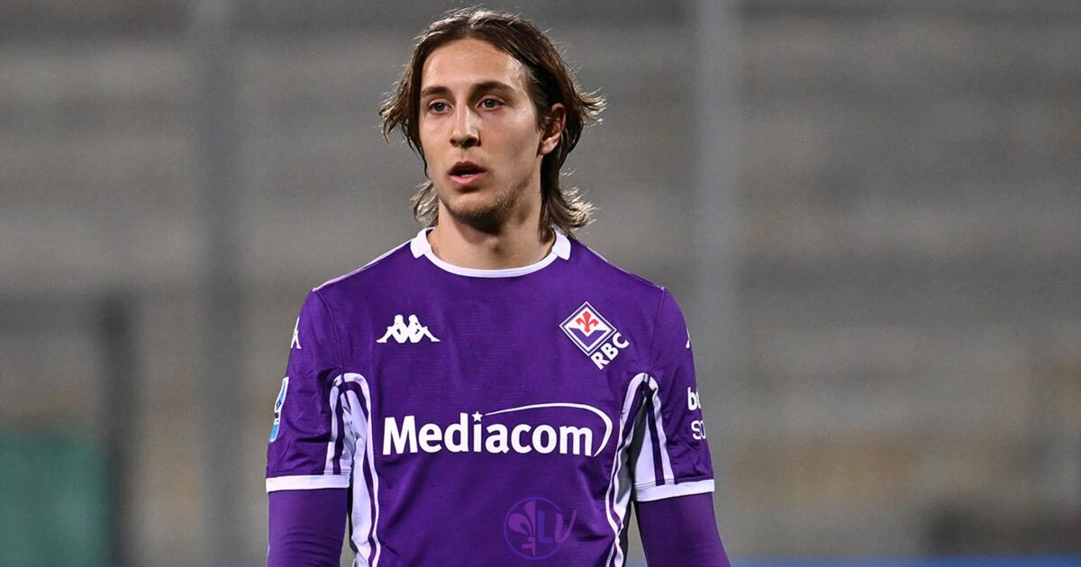 FORMAZIONE FIORENTINA: CHRISTENSEN IN PORTA, MANDRAGORA IN REGIA, GOSENS A SINISTRA - Firenze, Stadio Franchi, 24.02.2026, Fiorentina-Pisa, foto Lisa Guglielmi. Copyright Labaroviola.com