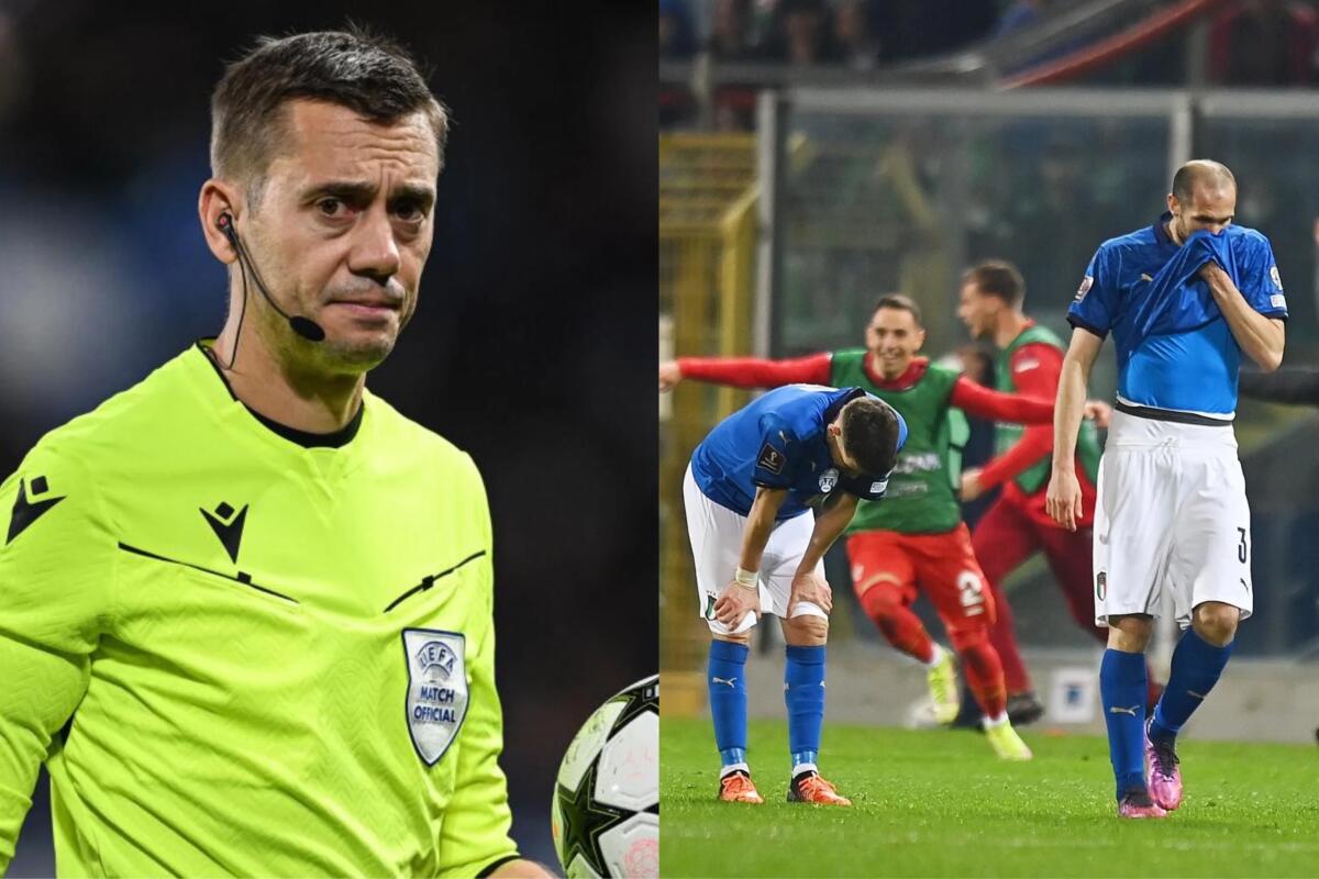 Italia, arbitra Turpin contro la Bosnia: ritorna il fischietto del KO con la Macedonia del 2022 - 