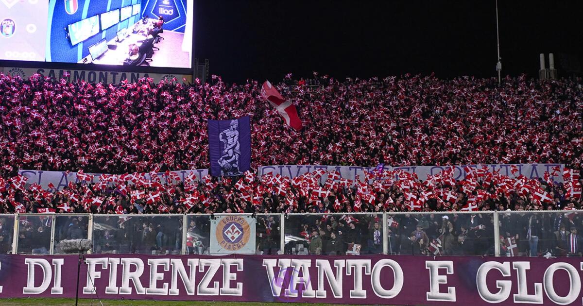 Fiorentina-Crystal Palace: Firenze si prepara per l'Europa. Da domani biglietti disponibili - Firenze, Stadio Franchi, 24.02.2026, Fiorentina-Pisa, foto Lisa Guglielmi. Copyright Labaroviola.com
