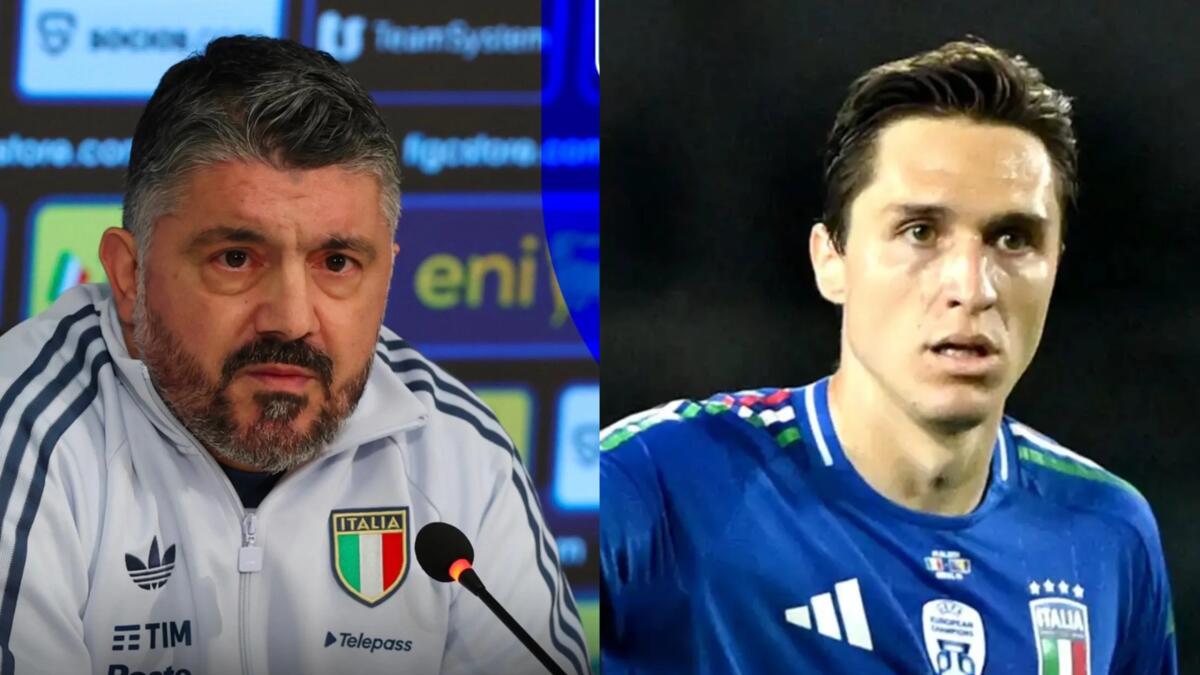 Chiesa dà forfait. Gattuso: "Se non sta al 100% e non se la sente è giusto che torni a casa" - 