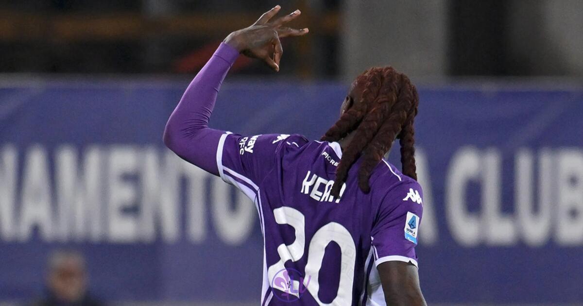 Speranza Kean per Cremona: l'attaccante si è allenato col gruppo e partirà con il resto dei compagni - Firenze, Stadio Franchi, 07.02.2026, Fiorentina-Torino, foto Lisa Guglielmi. Copyright Labaroviola.com