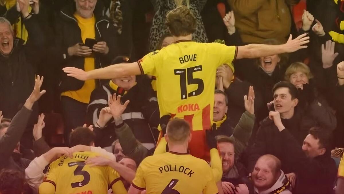 Bove, il destino riscrive ancora la sua storia: primo gol col Watford tra emozione e rivincita - 