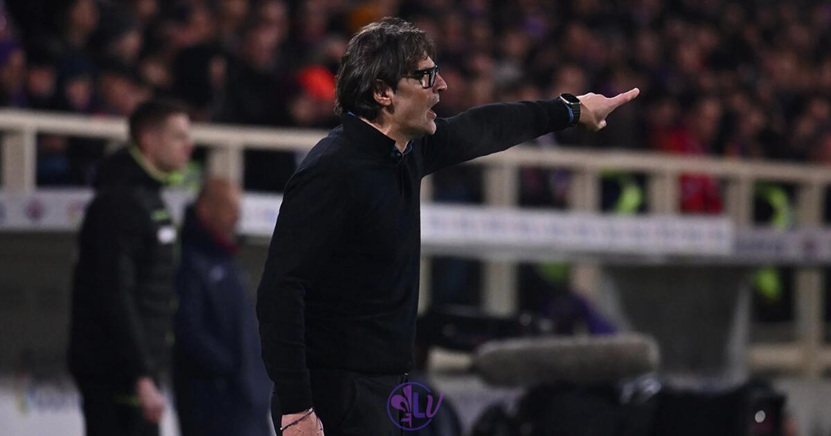 Tesser difende Vanoli: "Le sue squadre non sbagliano mai atteggiamento, in questo è uno dei migliori" - Firenze, Stadio Franchi, 24.01.2026, Fiorentina-Cagliari, foto Lisa Guglielmi. Copyright Labaroviola.com