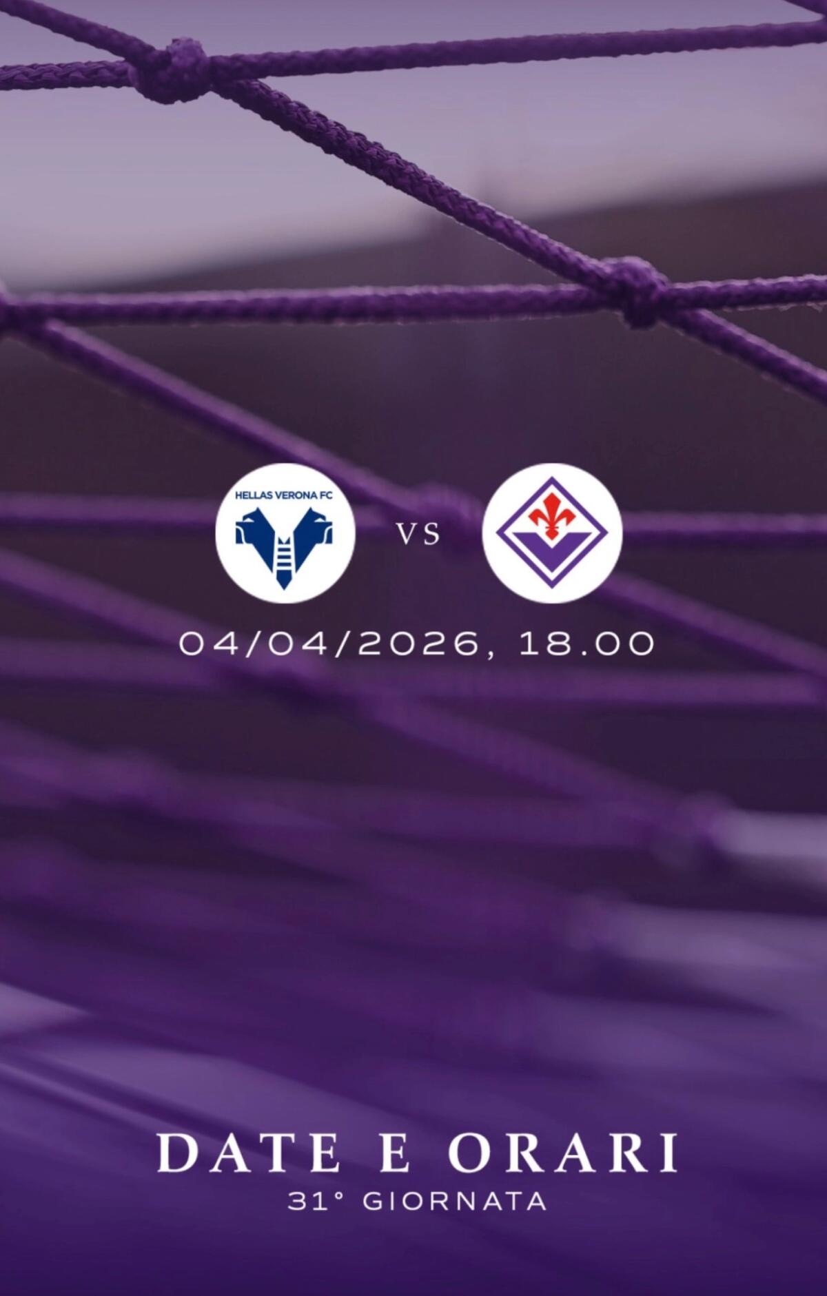 Svelato l’orario di Fiorentina - Verona del fine settimana di Pasqua: si giocherà sabato 4 aprile - 