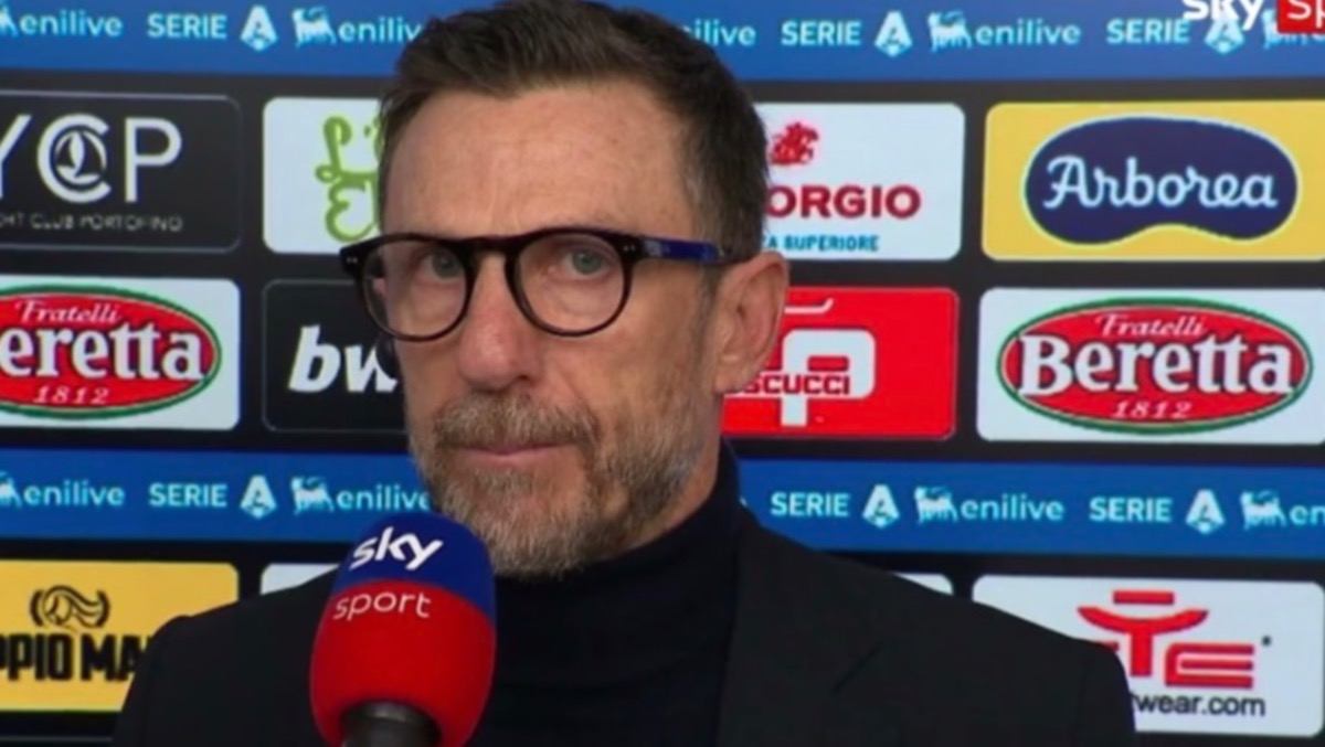 Di Francesco a Sky: “Non sono contento del pareggio, meritavamo di più. Andiamo in ritiro per raggiungere l’obiettivo” - 