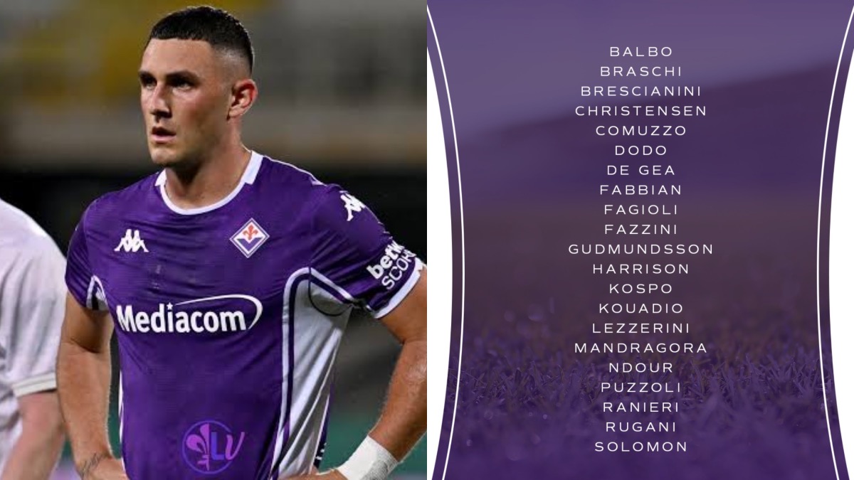 Convocati Fiorentina: Piccoli out per un risentimento, non c’è Gosens. Fuori anche Parisi e Fortini - 