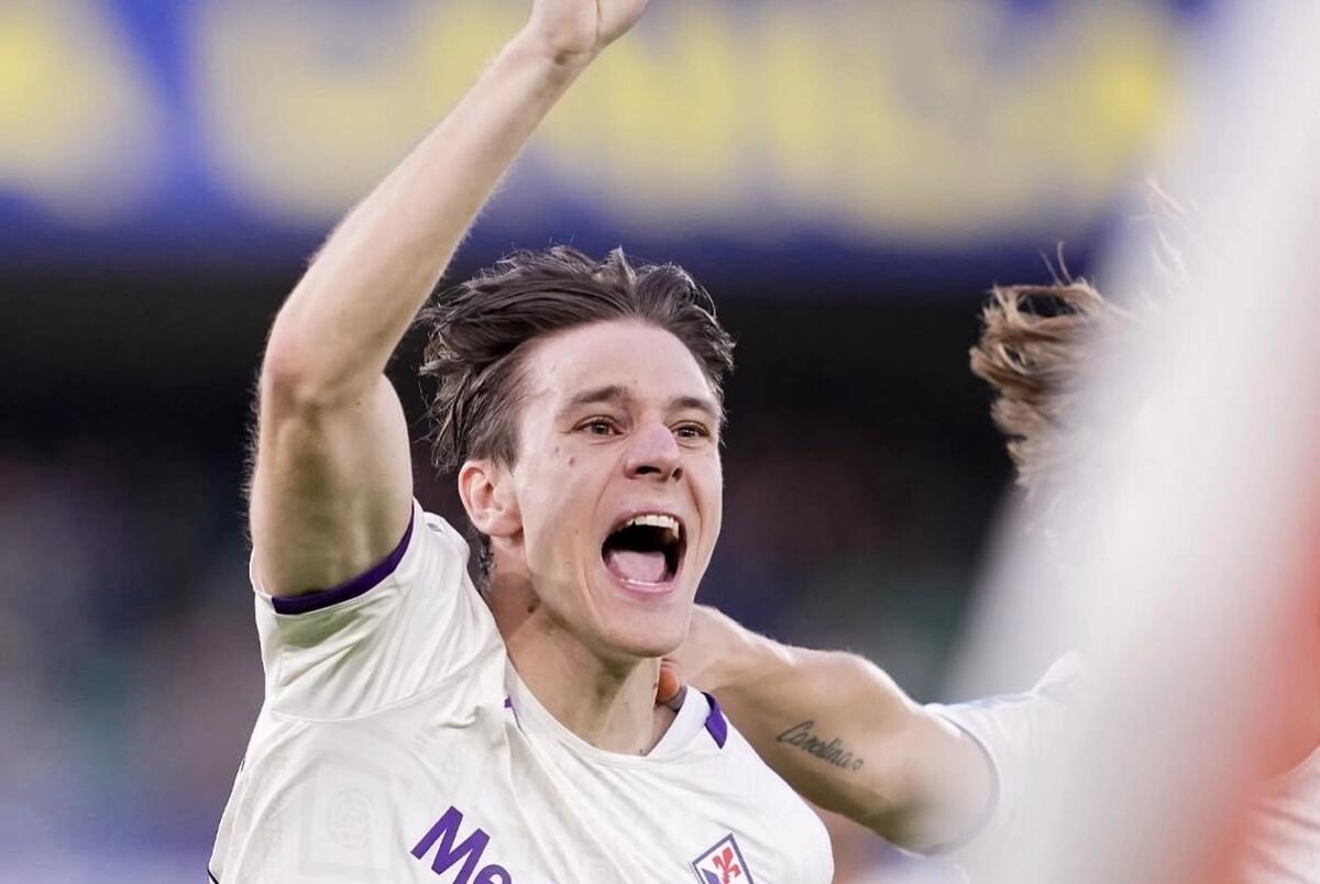 Corriere dello Sport su Fagioli: "Altro gol decisivo, si è preso i compagni sulle spalle. E' diventato Fagiolic". - Foto ACF Fiorentina