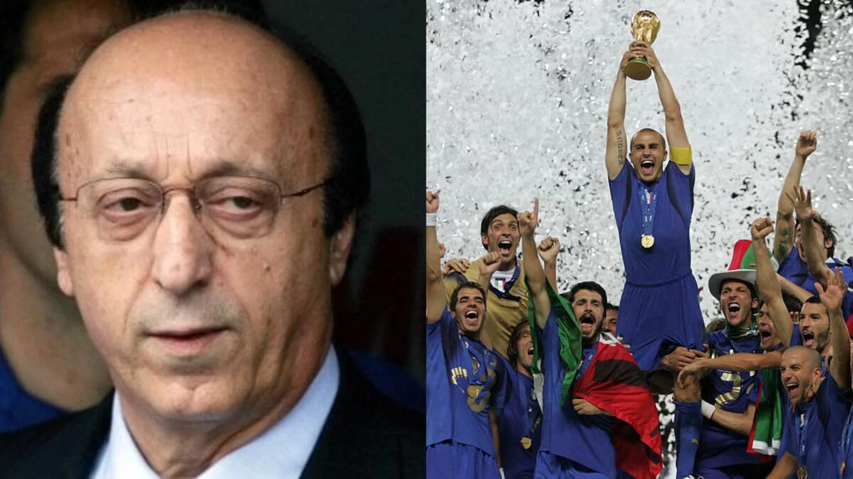 Moggi sicuro: “Nel 2006 è successo qualcosa: hanno voluto rompere la Juve e si è rotta la Nazionale” - 