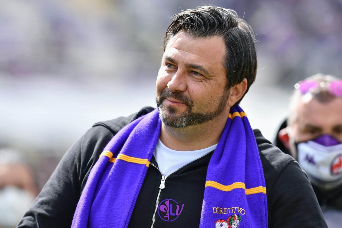 Frey: "Grato per sempre a Firenze, sono ormai un fiorentino acquisito per il loro amore" - Firenze, stadio A.Franchi, 03.04.2021, Fiorentina-Empoli, foto Lisa Guglielmi. Copyright Labaroviola.com