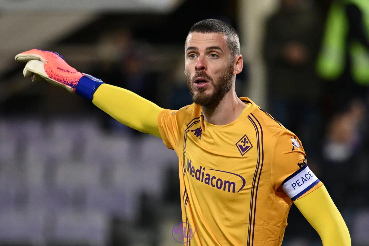 De Gea protagonista a Verona. Ma il suo futuro alla Fiorentina resta in bilico - Firenze, Stadio Franchi, 21.12.2025, Fiorentina-Udinese, foto Lisa Guglielmi. Copyright Labaroviola.com