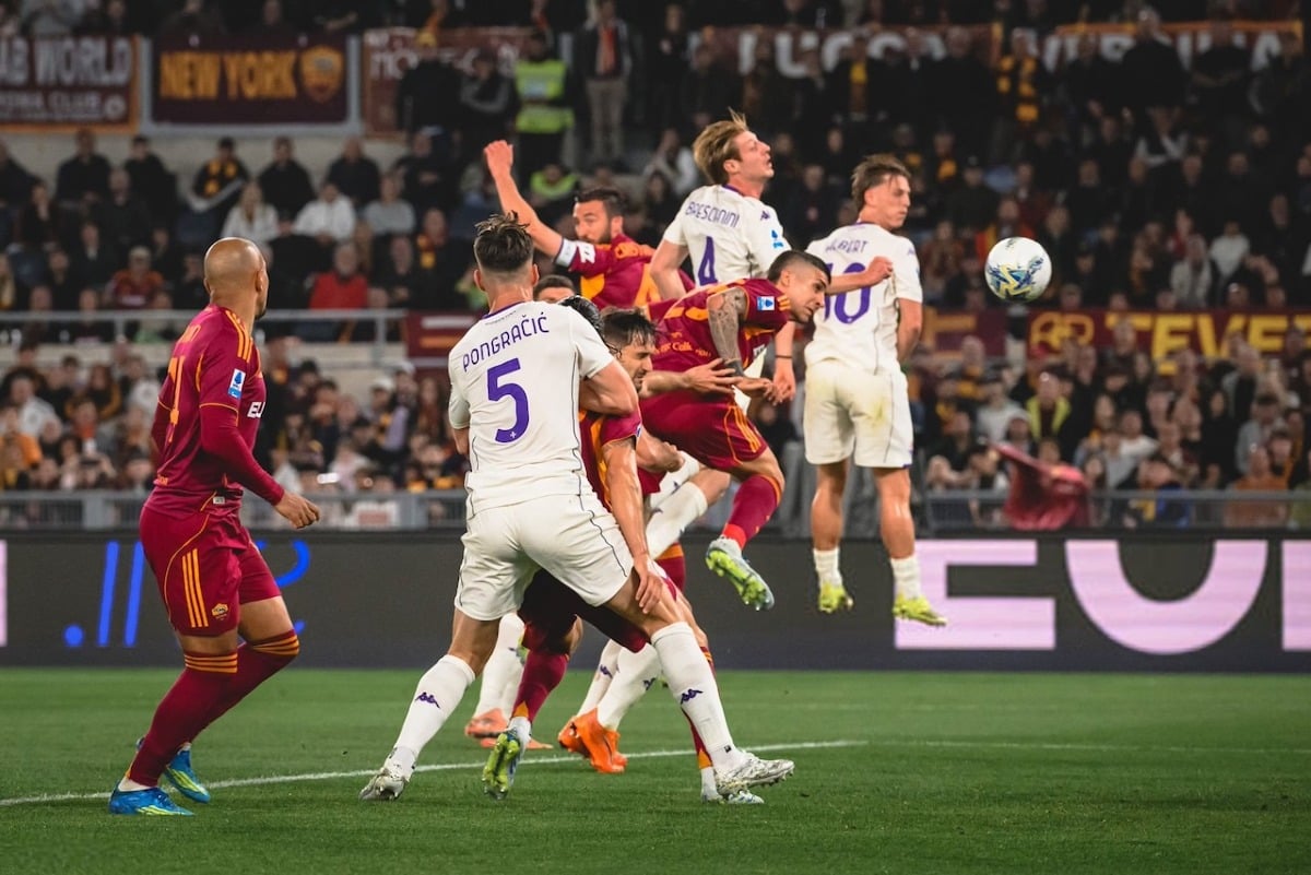 Notte fonda per la Fiorentina, la Roma vince 4-0. Manca un punto ai viola per la salvezza matematica - Firenze, Stadio Franchi, 26.04.2026, Fiorentina-Sassuolo, foto Lisa Guglielmi. Copyright Labaroviola.com