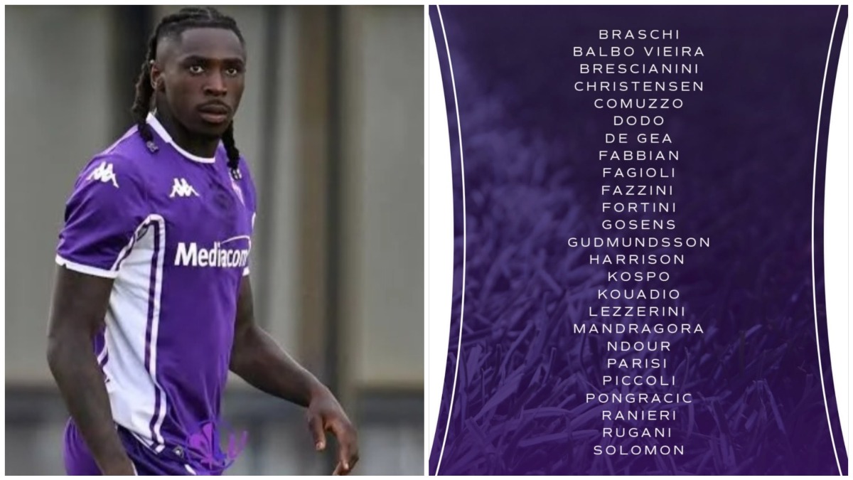 Convocati Fiorentina-Genoa: Vanoli non ritrova Kean, l'attaccante non è a disposizione per il Genoa - 