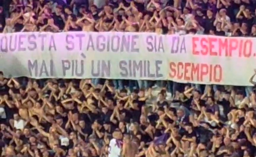 La curva Fiesole avvisa: "Questa stagione sia da esempio mai più un simile scempio" - 