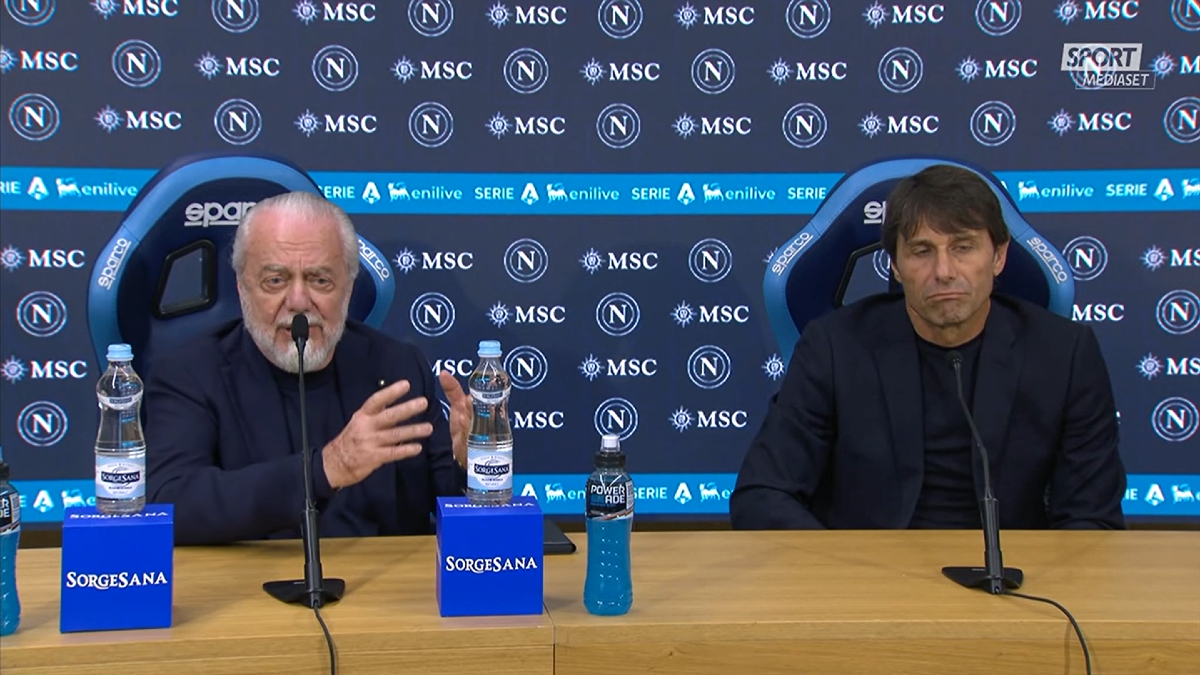 Clamoroso fra Conte e De Laurentiis: "Senza infortuni avremmo vinto lo scudetto". Conte: "Non sono d'accordo". - 