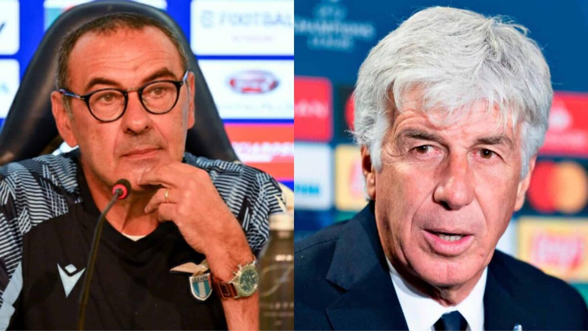Sarri protesta: “Il derby alle 12:30 è un vergogna per i tifosi.” Gasp lo sfotte: “Magari patisce il caldo” - 