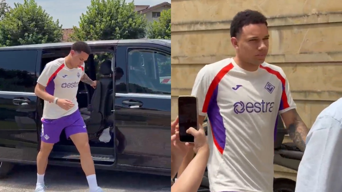 (VIDEO) Iniziano le visite mediche di Viery, le prime dichiarazioni in viola: "Sono molto felice" - 