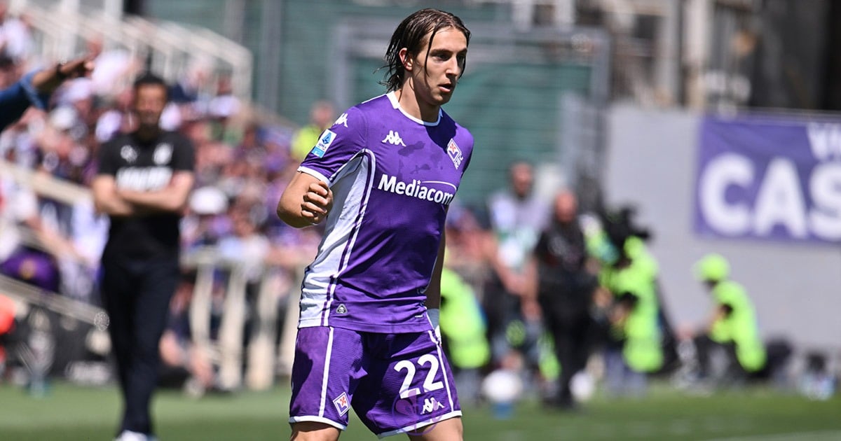 TuttoSport riporta: "Il Cagliari ci prova per Fazzini, il Parma ha mollato il giocatore" - Firenze, Stadio Franchi, 26.04.2026, Fiorentina-Sassuolo, foto Lisa Guglielmi. Copyright Labaroviola.com