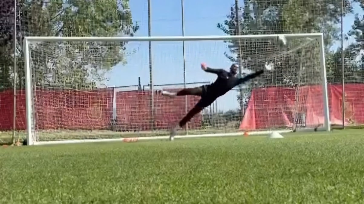 Vacanze con i guantoni per De Gea: si prepara per la nuova stagione e mostra sui social il suo allenamento - Firenze, Stadio Franchi, 26.04.2026, Fiorentina-Sassuolo, foto Lisa Guglielmi. Copyright Labaroviola.com