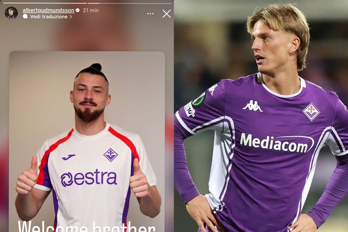 Gudmundsson accoglie Dragusin alla Fiorentina: sui social spunta il messaggio “Welcome brother” - 