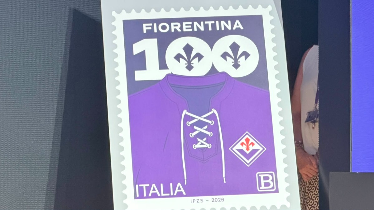 Un francobollo speciale per il Centenario della Fiorentina. Saranno disponibili 300.015 esempi - 