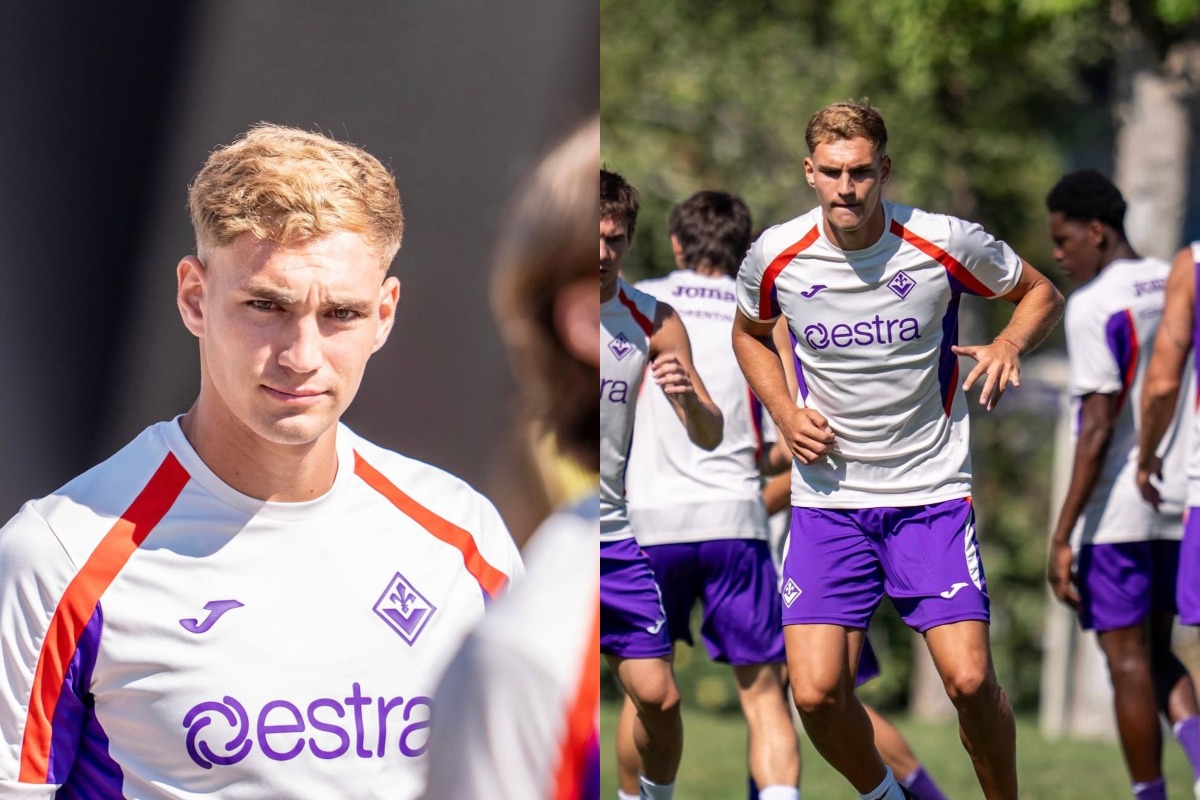 (FOTO) Pellegrino scalda i motori: le immagini del primo allenamento con la Fiorentina - 