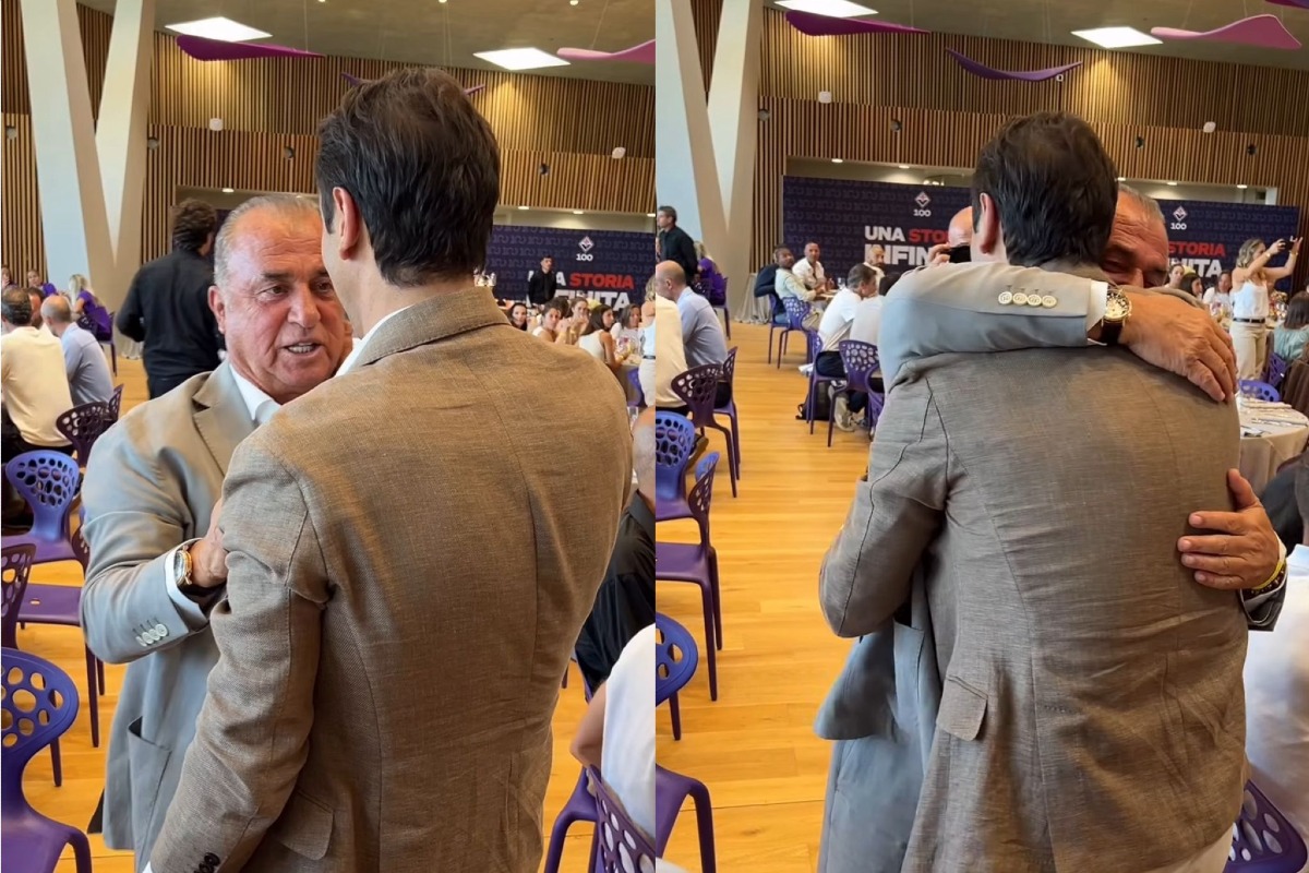 (VIDEO) Rui Costa e Terim si ritrovano al Viola Park per il centenario: le immagini dell'abbraccio - 