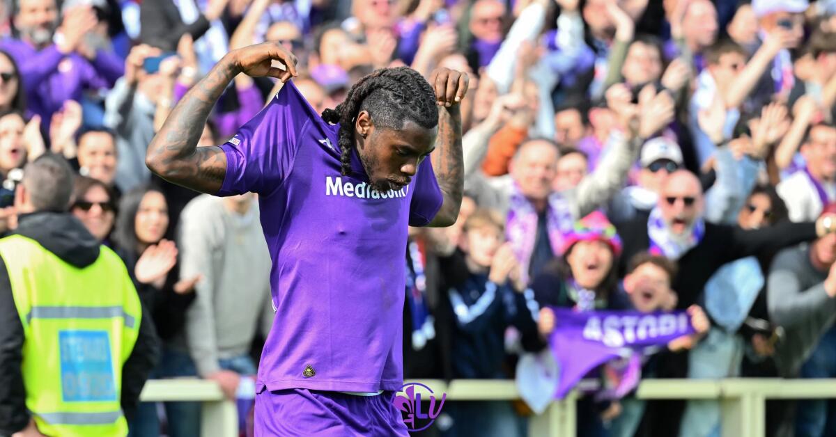 Moretto: "Fabregas spinge per Kean. Contatti in corso per capire la fattibilità dell'operazione" - Firenze, Stadio Artemio Franchi, 30.03.2025, Fiorentina-Atalanta, foto Lisa Guglielmi. Copyright Labaroviola.com
