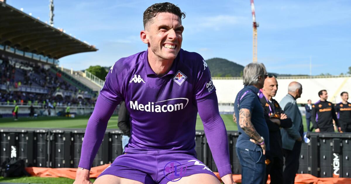Gosens a Sky: "Non volevo lasciare Firenze così. Sono rimasto male per il trattamento ricevuto" - Firenze, Stadio Artemio Franchi, 27.04.2025, Fiorentina-Empoli, foto Lisa Guglielmi. Copyright Labaroviola.com