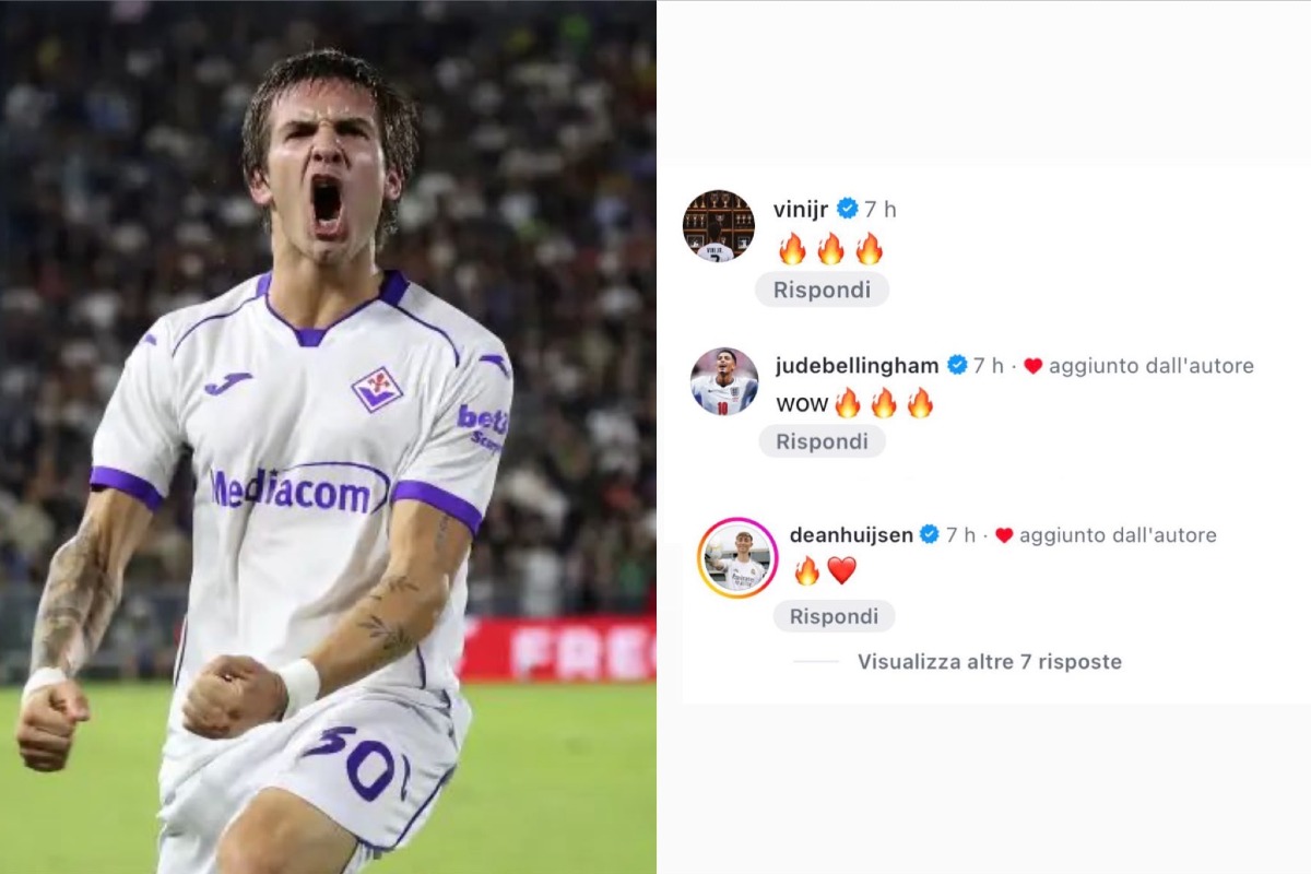 Mastantuono incanta con la Fiorentina: Vinicius, Bellingham e altri si inchinano alla tripletta  - 