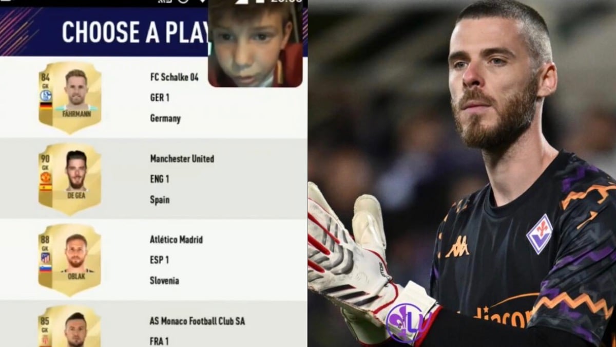 Mastantuono innamorato di De Gea fin da bambino. Lo sceglie per completare la sua rosa su Fifa - 