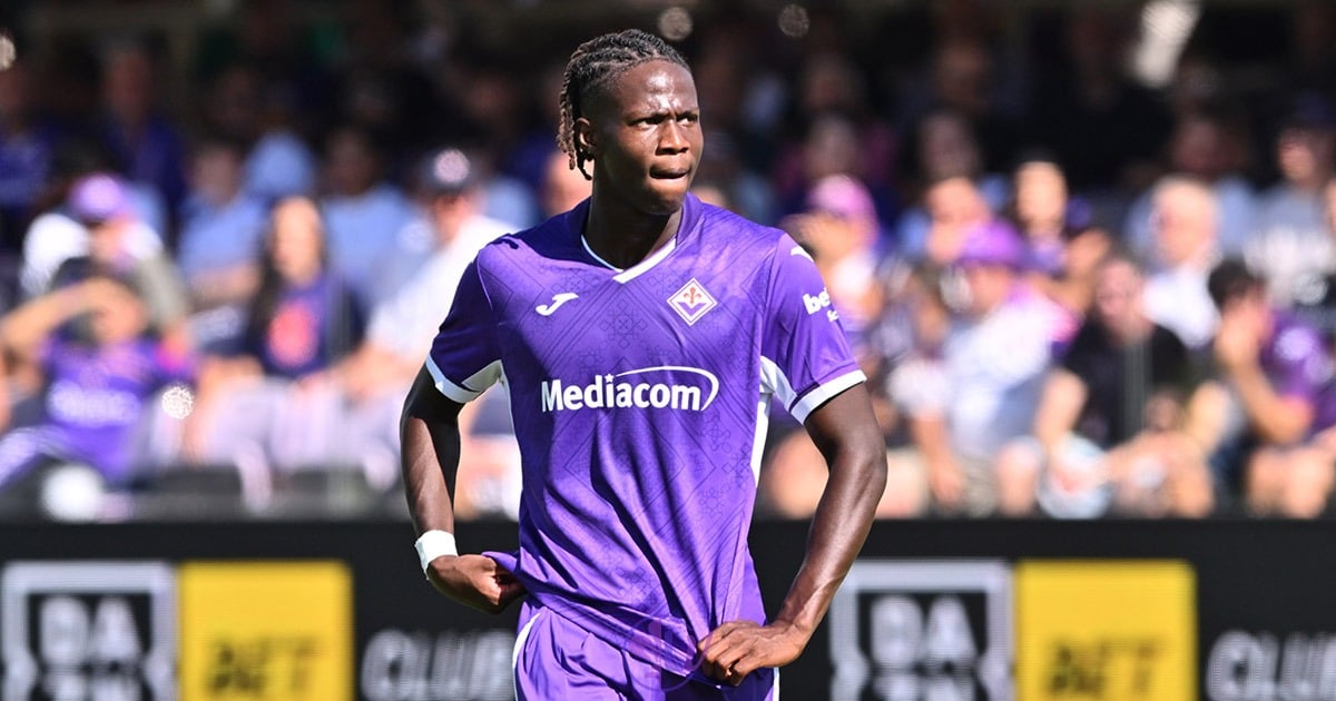 B.Ferrara: "Njie ha acceso l'entusiasmo del tifoso viola, ma col Napoli sarà tutta un’altra storia" - Firenze, Stadio Franchi, 05.09.2026, Fiorentina-Torino, foto Lisa Guglielmi. Copyright Labaroviola.com