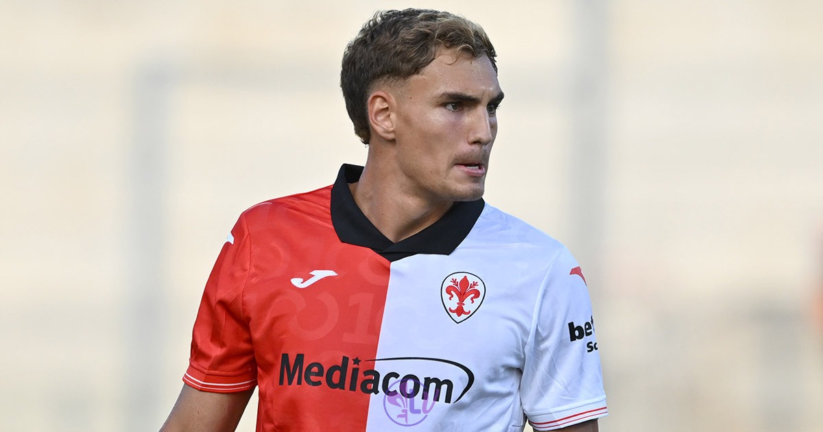 Corriere fiorentino su Pellegrino: "Doveva fare panchina a Kean. Difficile immaginare un inizio di stagione migliore" - Firenze, Stadio Franchi, 29.08.2026, Fiorentina-Frosinone, foto Lisa Guglielmi. Copyright Labaroviola.com