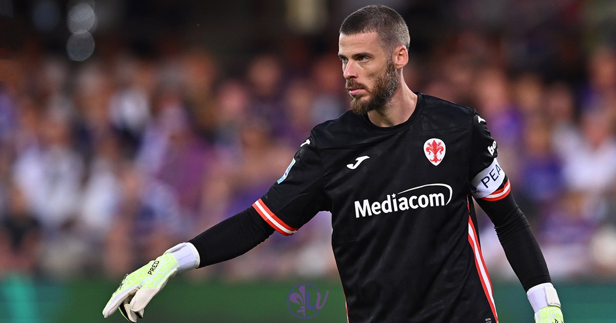 Nazione elogia De Gea: "La sua permanenza era in bilico, determinate il giudizio del preparatore Filippi" - Firenze, Stadio Franchi, 29.08.2026, Fiorentina-Frosinone, foto Lisa Guglielmi. Copyright Labaroviola.com
