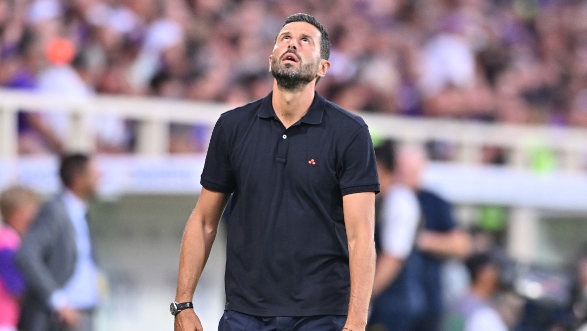 La Serie A batte tutti: è prima in Europa per allenatori esonerati. 56 mister saltati dal 2020 ad oggi - Firenze, Stadio Franchi, 29.08.2026, Fiorentina-Frosinone, foto Lisa Guglielmi. Copyright Labaroviola.com