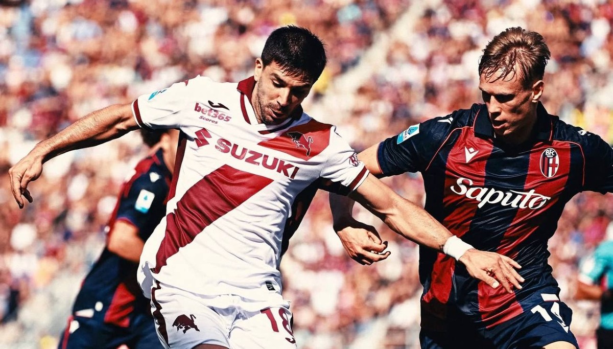 Inizia male l'avventura di Palladino al Bologna, solo 1-1 contro il Torino. Manca un rigore al Toro nel finale - 