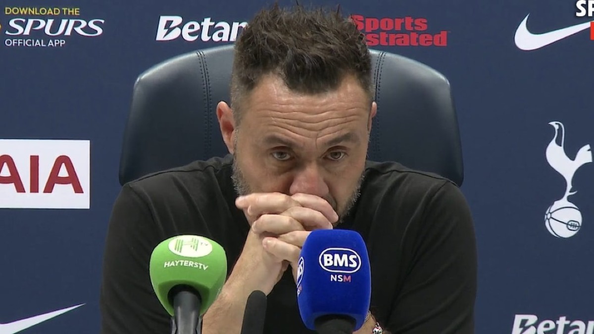 Partenza shock del Tottenham ancora a secco di vittorie dopo l'inizio della Premier. De Zerbi sotto pressione - 