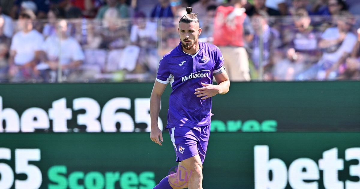 Ag. Dragusin: "È un difensore di primo livello. A Firenze può diventare uno dei migliori in Serie A” - Firenze, Stadio Franchi, 20.09.2026, Fiorentina-Napoli, foto Lisa Guglielmi. Copyright Labaroviola.com