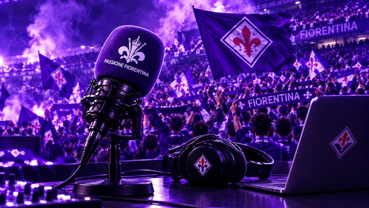 Passione Fiorentina sbarca in radio: ogni giorno dal lunedì al venerdì dalle 13.30 alle 15.30 - 