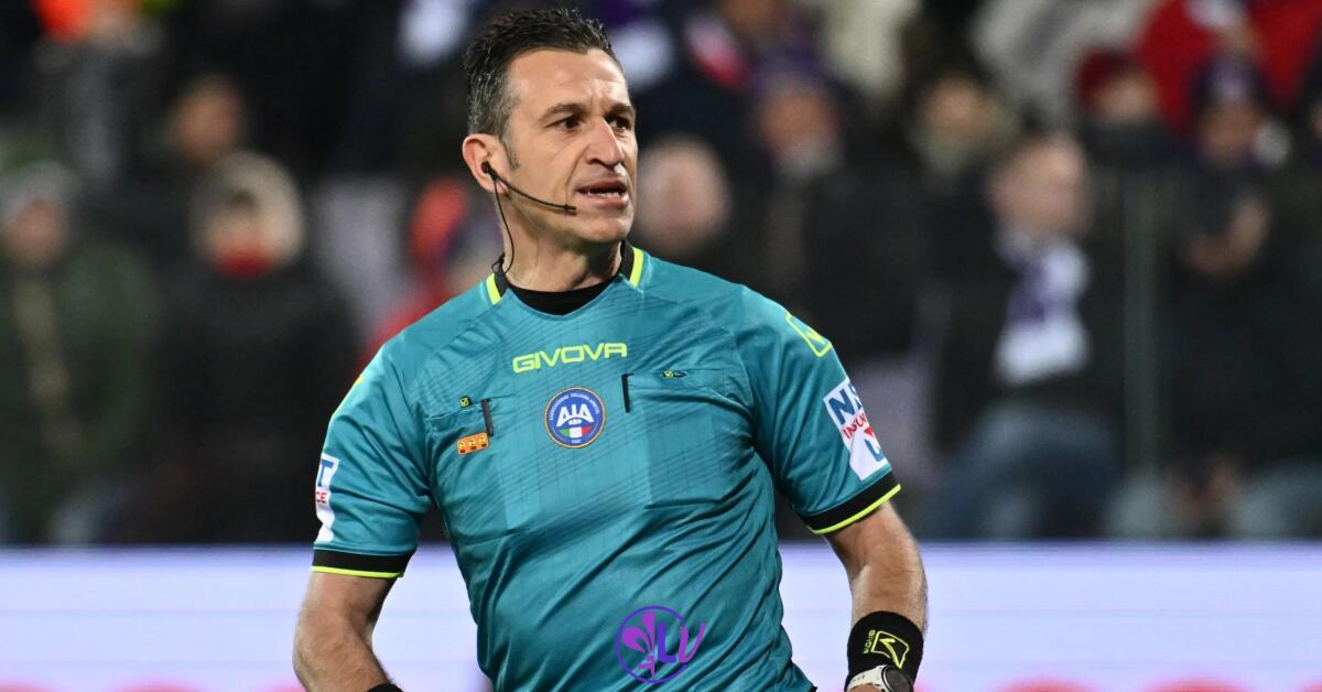 Fiorentina-Napoli sarà arbitrata da Doveri: 18 vittorie in 32 partite, l’ultima sconfitta in A nel 18/19 - Firenze, Stadio Artemio Franchi, 06.02.2025, Fiorentina-Inter, foto Lisa Guglielmi. Copyright Labaroviola.com
