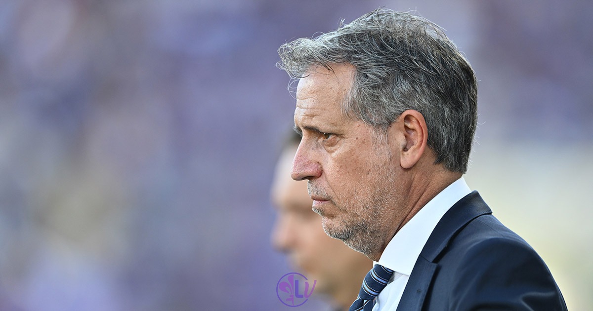 Bocci: "A gennaio la Fiorentina dovrà correggere degli errori, la rosa non è completa in tutti i ruoli" - Firenze, Stadio Franchi, 29.08.2026, Fiorentina-Frosinone, foto Lisa Guglielmi. Copyright Labaroviola.com