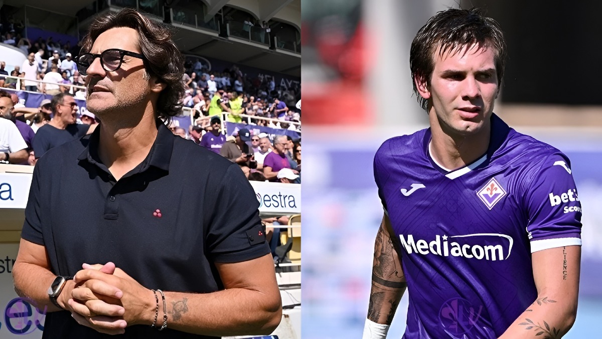 Vanoli incorona Mastantuono: "Ha l'umiltà dei grandi campioni, non dobbiamo porci limiti" - Firenze, Stadio Franchi, 20.09.2026, Fiorentina-Napoli, foto Lisa Guglielmi. Copyright Labaroviola.com