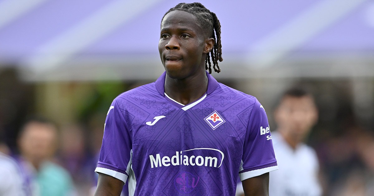 Corriere dello Sport esalta Njie: "Si sblocca al Franchi e abbraccia Vanoli. E' stato il migliore tra i suoi compagni" - Firenze, Stadio Franchi, 19.10.2026, Fiorentina-Como, foto Lisa Guglielmi. Copyright Labaroviola.com