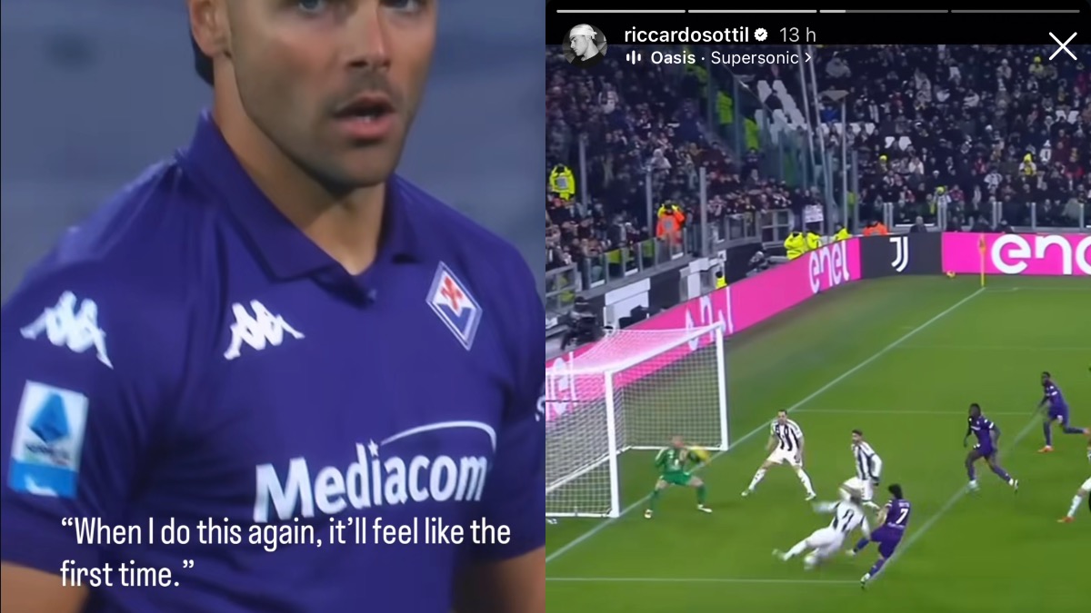 Sottil condivide i video delle sue azioni in viola e scrive: “Quando lo farò di nuovo sarà come la prima volta”