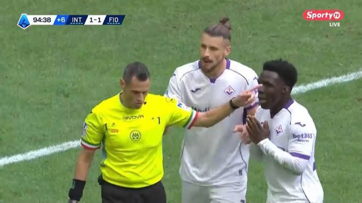 Marelli: "Rigore giusto per l'Inter, Valdepeñas trattiene Thuram e non guarda il pallone mai" - 